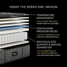Load image into Gallery viewer, Beautyrest Black - Series One Medium Mattress